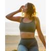 imageStelle Womens Strappy Sports Bra Full Coverage Criss Cross Back Yoga Bra Padded Workout Sports Bras