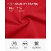imageStelle Leotards for Girls Ballet Scoop Neck Short Sleeve Leotard Gymnastics Dance UnitardsRed