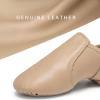imageStelle Jazz Shoes for Girls and Boys SlipOn Leather Dance Shoes ToddlerLittle KidBig KidTan