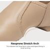 imageStelle Jazz Shoes for Girls and Boys SlipOn Leather Dance Shoes ToddlerLittle KidBig KidTan
