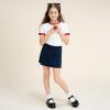 imageStelle School Shoes for Girls Mary Jane Uniform Dress Shoes Detachable Bow Chunky Ballerina Wedding LittleBig KidsPublack Pat