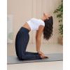imageStelle Womens Wide Leg Yoga Pants Soft High Waisted Sweatpants Stretch Lounge Bottom with Pockets 28quot InseamBnavy