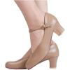 imageStelle Character Shoes for Women Dance Shoes 15quot2quot Ankle Strap Dancing Heels for Ballroom Salsa Tango Flamenco Latin15tan