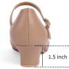 imageStelle Character Shoes for Women Dance Shoes 15quot2quot Ankle Strap Dancing Heels for Ballroom Salsa Tango Flamenco Latin15tan