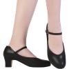 imageStelle Character Shoes for Women Dance Shoes 15quot2quot Ankle Strap Dancing Heels for Ballroom Salsa Tango Flamenco Latin2black