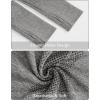 imageStelle Women Workout Shirts Seamless Long Sleeve Yoga Tops with Thumb Holes for Sports Running Breathable Athletic Slim FitGrey