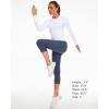 imageStelle Women Workout Shirts Seamless Long Sleeve Yoga Tops with Thumb Holes for Sports Running Breathable Athletic Slim FitWhitewithout Thumb Hole