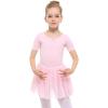 imageStelle ToddlerGirls Short Sleeve Tutu Dress Ballet Leotard for Dance BP M56Y