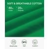 imageStelle Cropped Sweatshirts for Women Cotton Long Sleeve Crop Tops Crewneck Pullover Oversized SweaterKelly Green