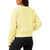 imageStelle Cropped Sweatshirts for Women Cotton Raglan Sleeve Crop Tops Crewneck Pullover Sweat ShirtsApina Colada