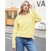 imageStelle Cropped Sweatshirts for Women Cotton Raglan Sleeve Crop Tops Crewneck Pullover Sweat ShirtsApina Colada