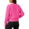 imageStelle Cropped Sweatshirts for Women Cotton Raglan Sleeve Crop Tops Crewneck Pullover Sweat ShirtsCosmopolitan
