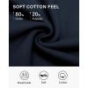 imageStelle Cropped Sweatshirts for Women Cotton Raglan Sleeve Crop Tops Crewneck Pullover Sweat ShirtsNavy
