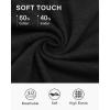 imageStelle Women T Shirts Crew Neck Short Sleeve Shirts Soft Summer Classic Fit TeesBlack
