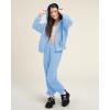 imageStelle Girls Athletic Sweatsuit 2 Pieces Sweatshirts and Pant Long Sleeve Zip Up with Pockets Outfits SetBlue