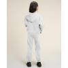 imageStelle Girls Athletic Sweatsuit 2 Pieces Sweatshirts and Pant Long Sleeve Zip Up with Pockets Outfits SetLight Heather Grey