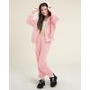 imageStelle Girls Athletic Sweatsuit 2 Pieces Sweatshirts and Pant Long Sleeve Zip Up with Pockets Outfits SetPink