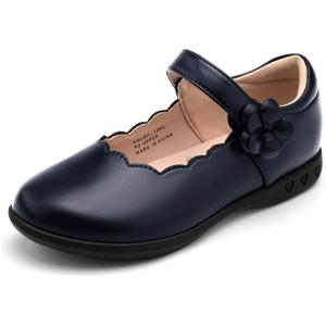 imageStelle Girls School Shoes Mary Jane Uniform Dress Flat Shoes Retro Style Oxford Church Music RecitalsLittleBig KidsNavy
