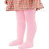imageStelle Toddler Girls Tights Baby Cable Knit Thick Stockings Cotton Winter Warm Leggings Pantyhose 123 Pack1pink