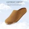 imageStelle Clogs Women Mens Arch Support Suede Soft Cork Footbed Sandals Potato Shoes Slip on Home Slippers NonSlip ComfortCaramel