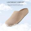 imageStelle Clogs Women Mens Arch Support Suede Soft Cork Footbed Sandals Potato Shoes Slip on Home Slippers NonSlip ComfortTaupe