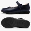 imageStelle Girls School Shoes Mary Jane Uniform Dress Shoes Black Retro Flat Oxford Church Music RecitalsLittleBig KidsNavy