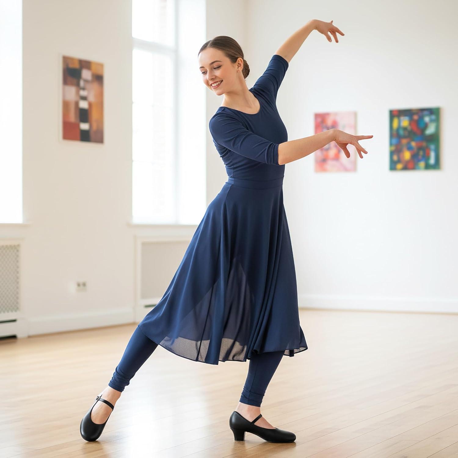 imageStelle 15quot Character Shoes for Women Dance Shoes Stylish Ankle Strap for Ballroom Salsa Tango Flamenco LatinBlack