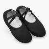 imageStelle Ballet Shoes for Women Girls Canvas Ballet Slipper Dance Shoes Yoga ShoesBlack 2
