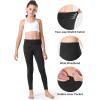 imageStelle Girls Fleece Lined Leggings Youth High Waist Warm Winter Athletic Yoga Pants with Hidden PocketBlack