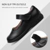 imageStelle School Shoes for Girls Mary Jane Dress Shoes Uniform Flats LittleBig KidsBlack