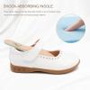 imageStelle School Shoes for Girls Mary Jane Dress Shoes Uniform Flats LittleBig KidsWhite