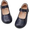 imageStelle School Shoes for Girls Mary Jane Dress Shoes Uniform Flats LittleBig KidsNavy
