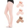 3 Pairs-2 Ballet Pink+tan