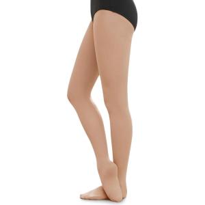 imageStelle Womens Ballet Tights Ultra Soft Pro Footed Tights Adult Dance LeggingsTan