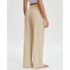 image:imageSTELLE Wide Leg Lounge Pants for Women Comfy High Waisted Yoga Sweatpants Casual Loose Flowy Pants 262830 InseamBeige