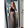 image:imageSTELLE Wide Leg Lounge Pants for Women Comfy High Waisted Yoga Sweatpants Casual Loose Flowy Pants 262830 InseamMocha