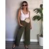 image:imageSTELLE Wide Leg Lounge Pants for Women Comfy High Waisted Yoga Sweatpants Casual Loose Flowy Pants 262830 InseamOlive Green