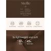 image:imageStelle 5 Pack Womens Seamless Hipster No Show Breathable Underwear Stretch Panties2 Black2 Almondcocoa