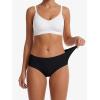 image:imageStelle 5 Pack Womens Seamless Hipster No Show Breathable Underwear Stretch Panties3 Black2 Cocoa