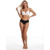 image:imageStelle 5 Pack Womens Seamless Hipster No Show Breathable Underwear Stretch Panties5 Black