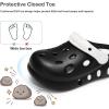 image:imageStelle Garden Clogs for Girls Boys Slip on Sandals Kids Water Shoes Classic Slides Slippers Beach Indoor OutdoorLittle KidsBig KidsBlack