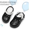 image:imageStelle Garden Clogs for Girls Boys Slip on Sandals Kids Water Shoes Classic Slides Slippers Beach Indoor OutdoorLittle KidsBig KidsBlack