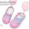 image:imageStelle Garden Clogs for Girls Boys Slip on Sandals Kids Water Shoes Classic Slides Slippers Beach Indoor OutdoorLittle KidsBig KidsMermaid Ombre