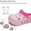 image:imageStelle Garden Clogs for Girls Boys Slip on Sandals Kids Water Shoes Classic Slides Slippers Beach Indoor OutdoorLittle KidsBig KidsStrawberry Milkshake