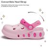 image:imageStelle Garden Clogs for Girls Boys Slip on Sandals Kids Water Shoes Classic Slides Slippers Beach Indoor OutdoorLittle KidsBig KidsStrawberry Milkshake