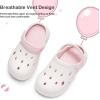 image:imageStelle Garden Clogs for Girls Boys Slip on Sandals Kids Water Shoes Classic Slides Slippers Beach Indoor OutdoorLittle KidsBig KidsWhipped Cream