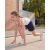 image:imageStelle Girls Athletic Shorts with Zipper Pockets Elastic Waist Running Basketball Volleyball Soccer Shorts for Teen KidsNavy