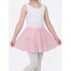 image:imageStelle Girls Ballet Skirt Chiffon Dance Skirt for Girls with Mesh Bowknot Elastic Waist Pullon Skirts for BalletBallet Pink