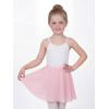 image:imageStelle Girls Ballet Skirt Chiffon Dance Skirt for Girls with Mesh Bowknot Elastic Waist Pullon Skirts for BalletBallet Pink