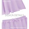 image:imageStelle Girls Ballet Skirt Chiffon Dance Skirt for Girls with Mesh Bowknot Elastic Waist Pullon Skirts for BalletLavender